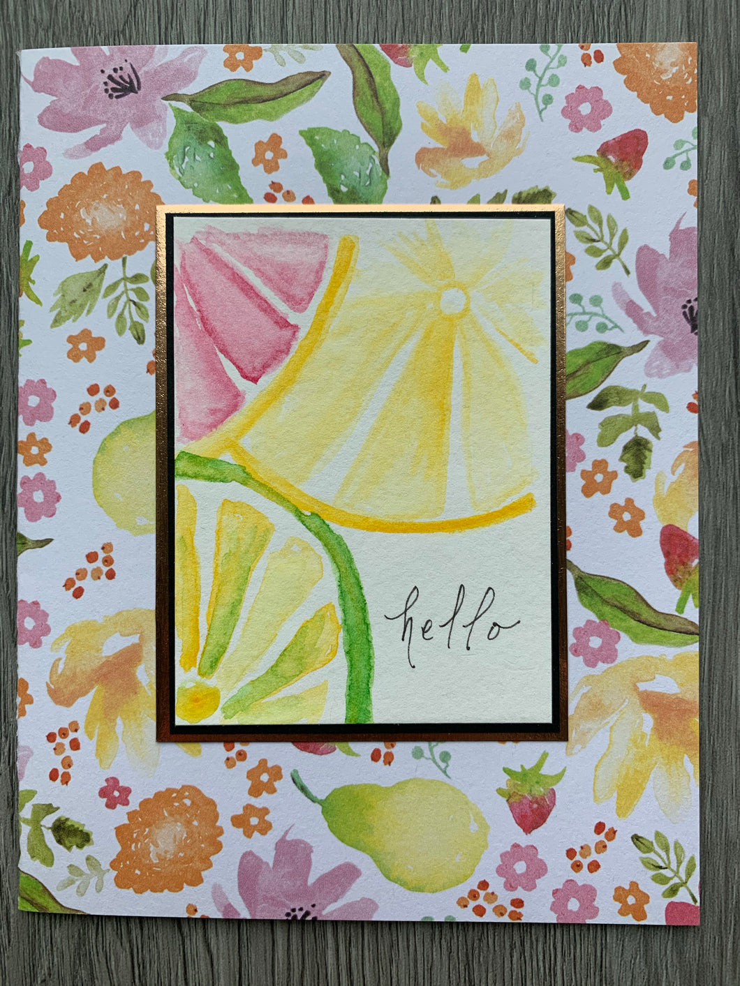 Hello - lemons limes